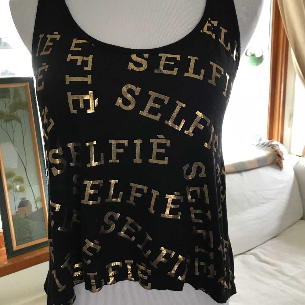“blush” Brand Selfie Tank.